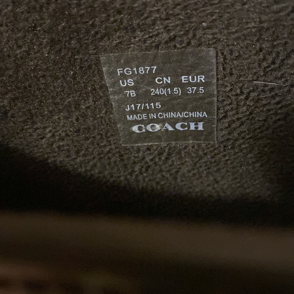 Coach Rain Boots - Picture 6 of 8